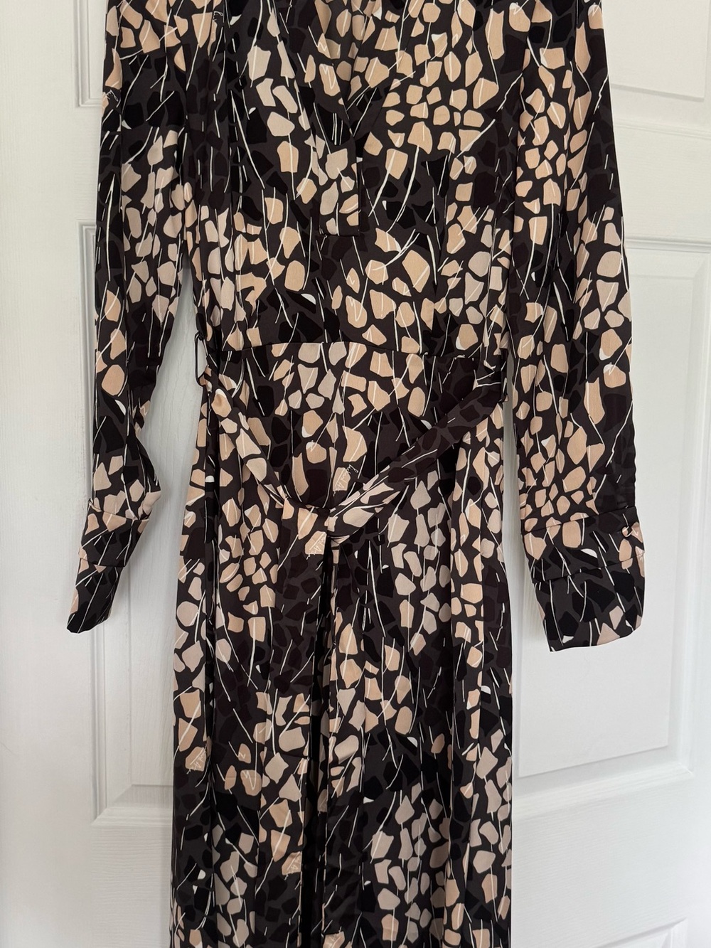Richard Allan x H&M Satin Midi Dress | Size 4 | Like New